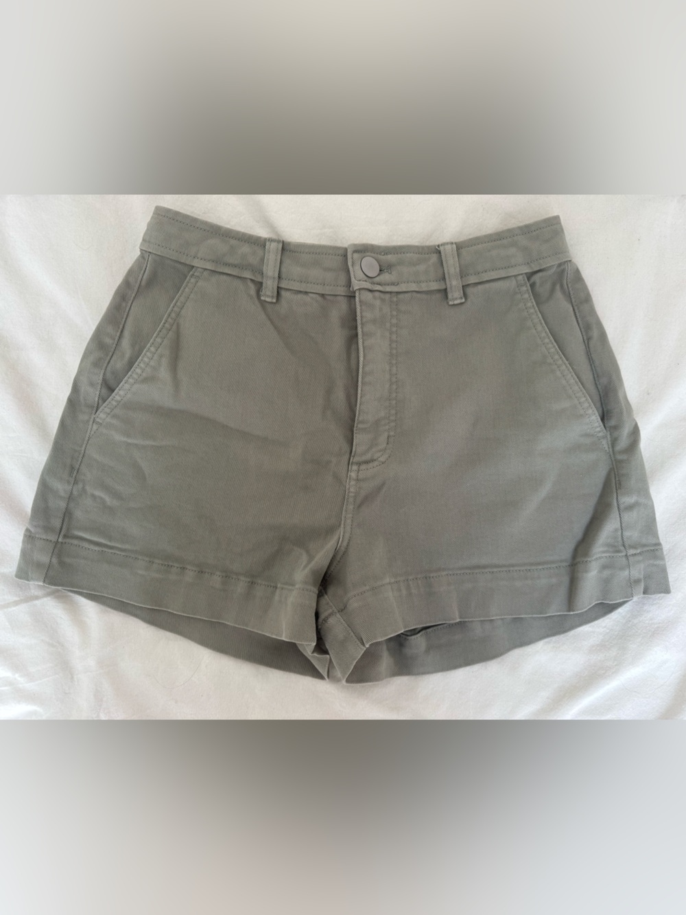 Everlane Green Utility Shorts